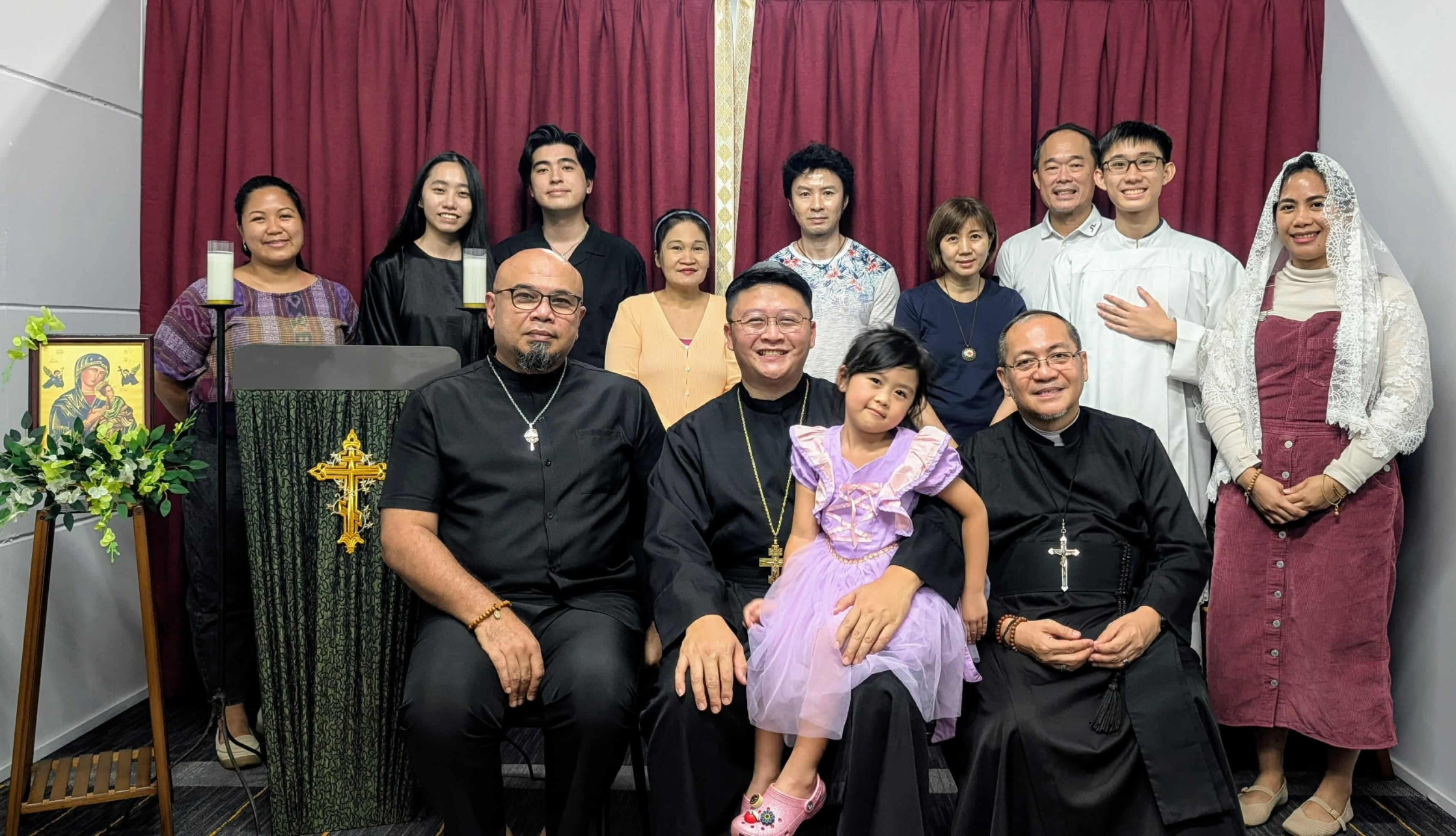 UOCEA faithful in community
